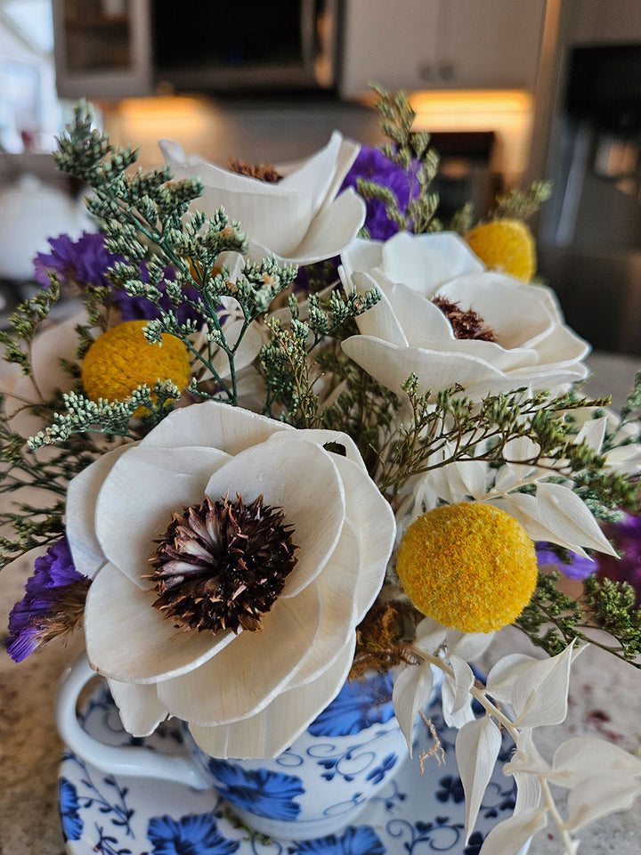 Teacup Bouquet Floral Arrangement